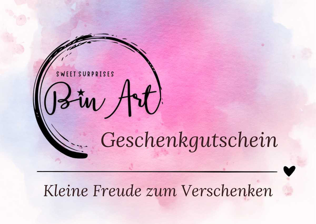 BinArt Geschenkgutschein