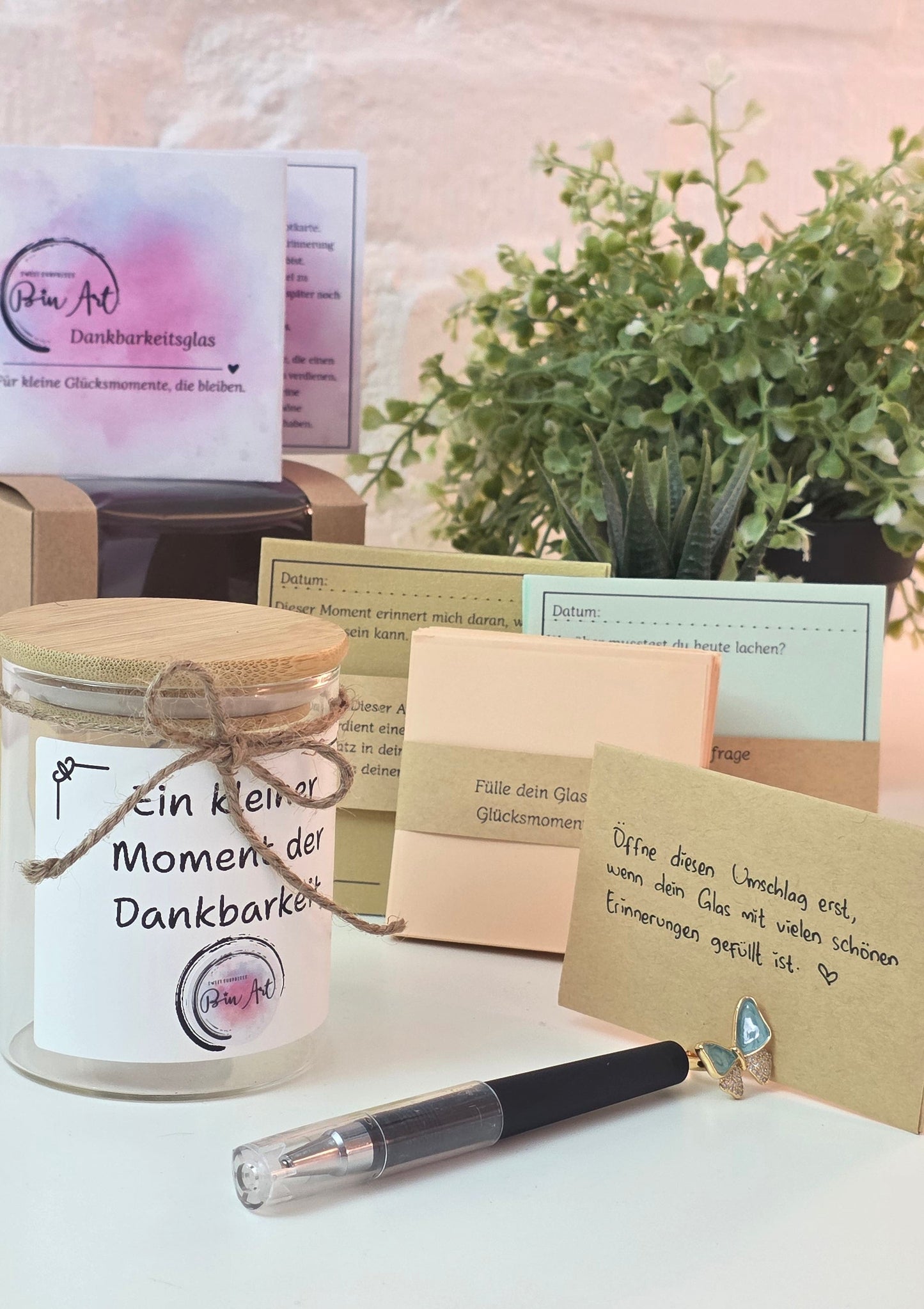 BinArt Dankbarkeitsglas