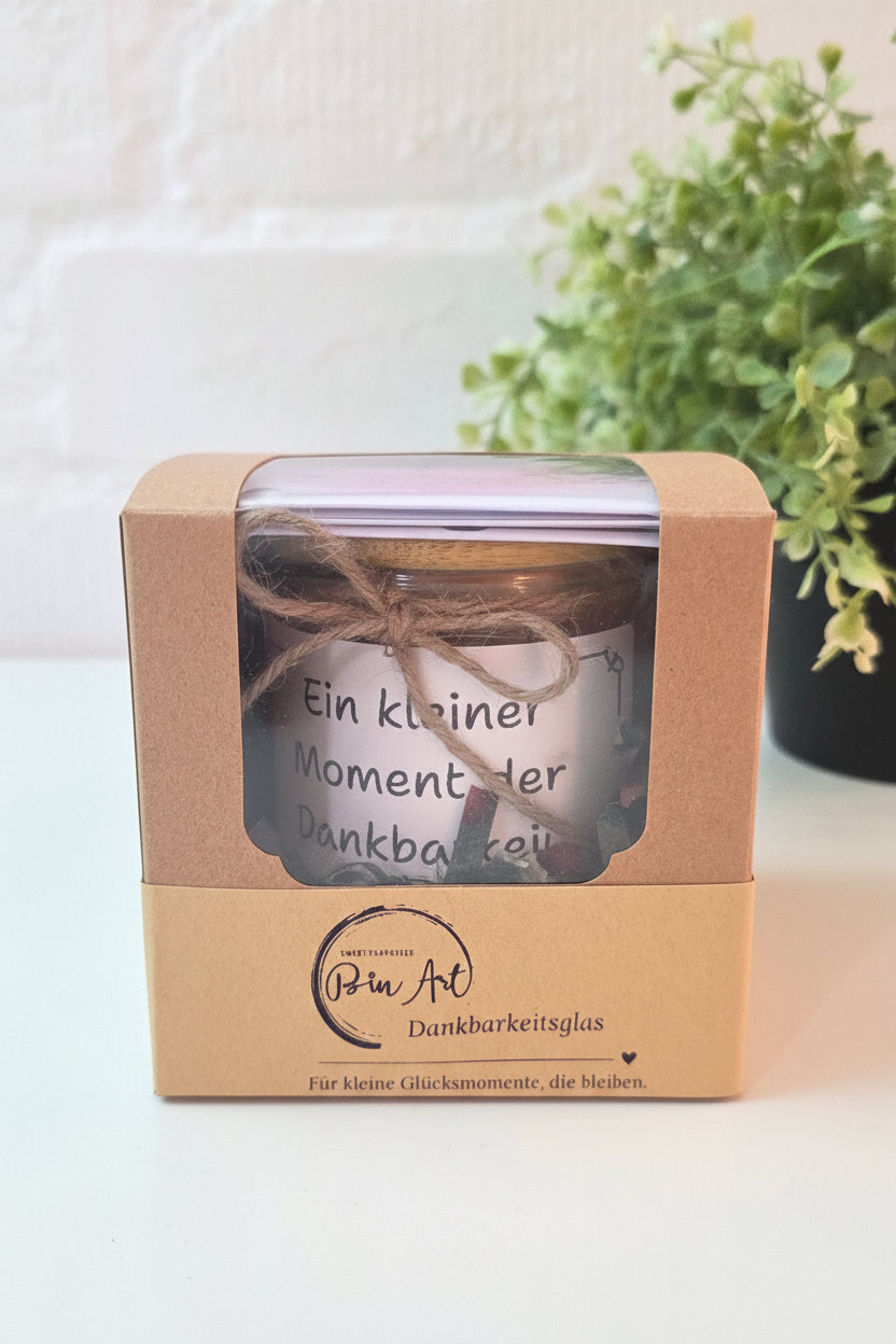 BinArt Dankbarkeitsglas